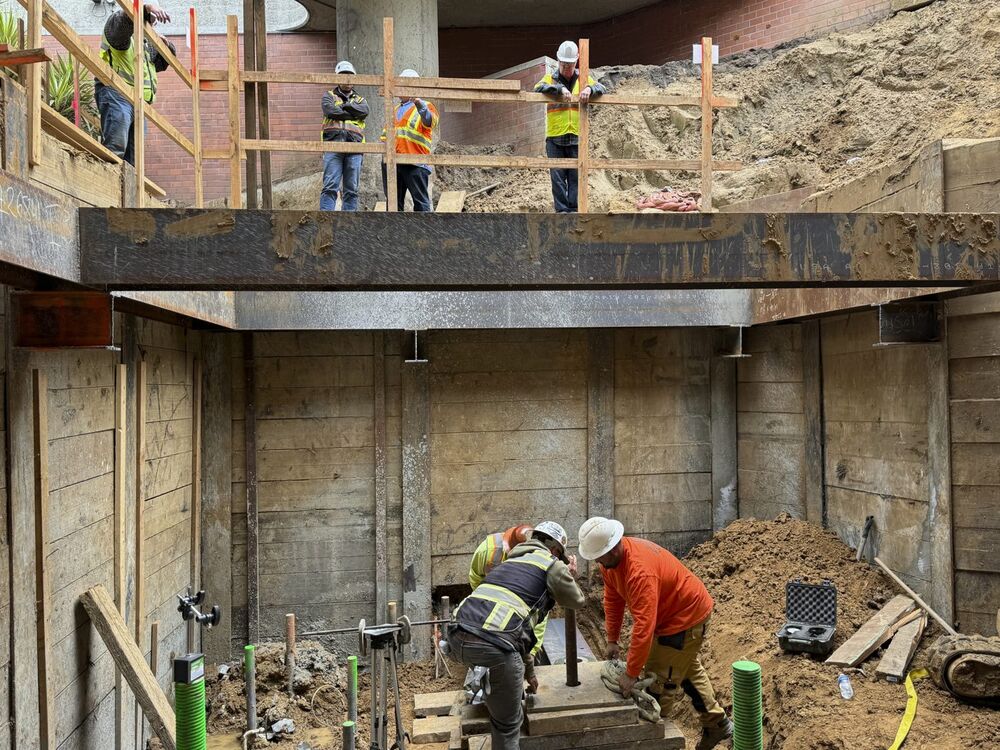 Micropile installation